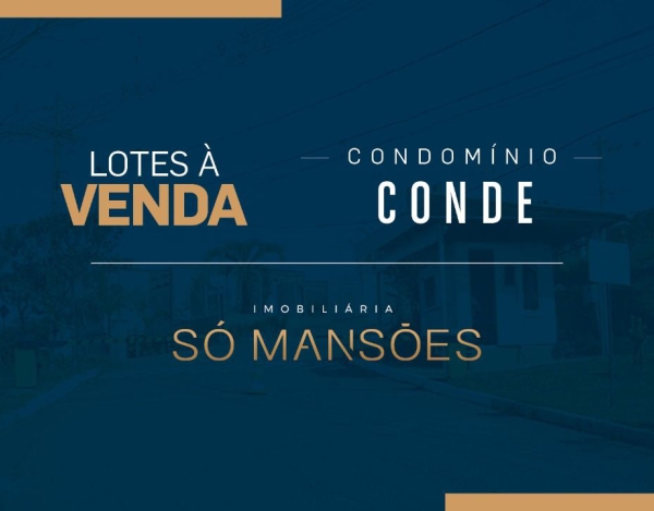 LOTE À VENDA NO CONDE/NOVA LIMA