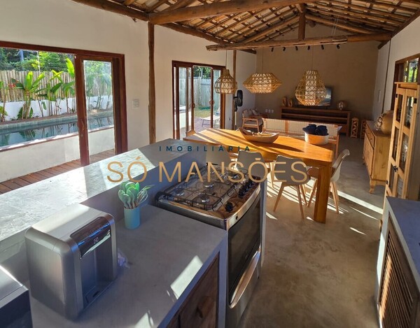 Casa de 176m² à venda no condomínio Village Trancoso Pau Brasil - Trancoso/BA.