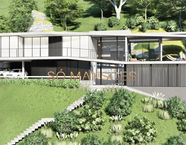 LOTE DE 3.467M² EM ACLIVE COM PROJETO APROVADO E VISTA PANORÂMICA À VENDA NO VILLE DE MONTAGNE