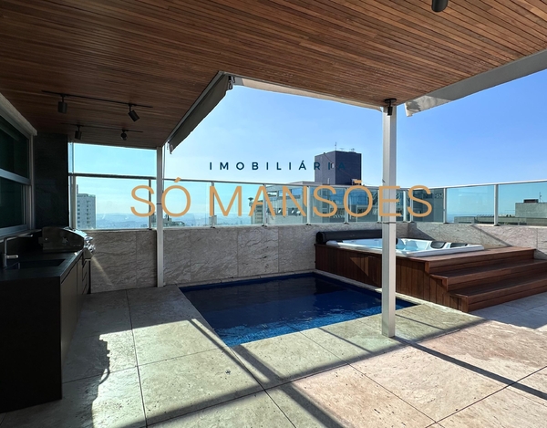 EXCELENTE COBERTURA TOP HOUSE COM LINDA VISTA E ÓTIMA LOCALIZAÇÃO NO VILA DA SERRA