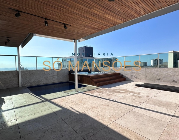 EXCELENTE COBERTURA TOP HOUSE COM LINDA VISTA E ÓTIMA LOCALIZAÇÃO NO VILA DA SERRA