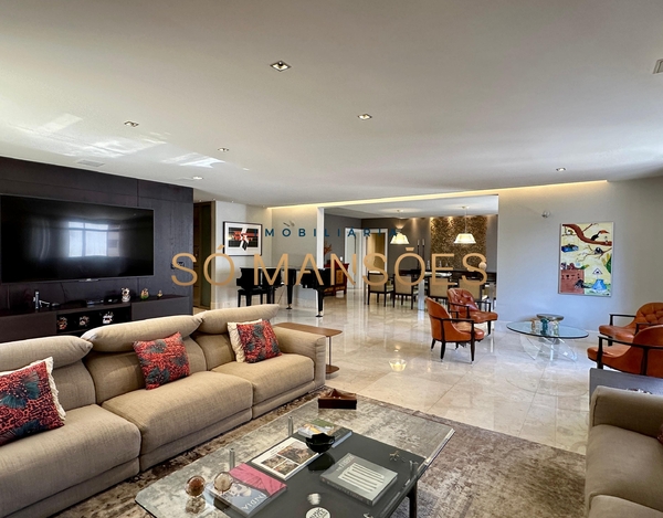 APARTAMENTO DE LUXO COM 565M² À VENDA NA ALAMEDA OSCAR NIEMEYER - VILA DA SERRA.