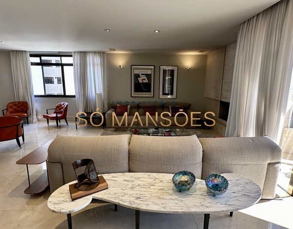 APARTAMENTO DE LUXO COM 565M² À VENDA NA ALAMEDA OSCAR NIEMEYER - VILA DA SERRA.