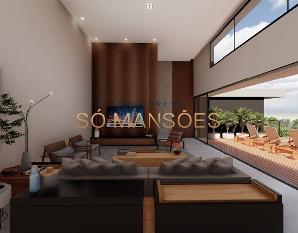 Lote de 1572m² com projeto aprovado à venda no condomínio Quintas do Sol.