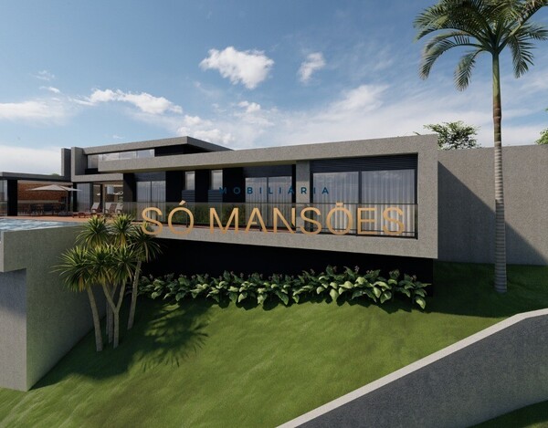 Lote de 1572m² com projeto aprovado à venda no condomínio Quintas do Sol.