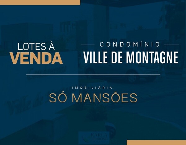 LOTE DE 1278m² À VENDA NO CONDOMÍNIO VILLE DE MONTAGNE NOVA LIMA / MG