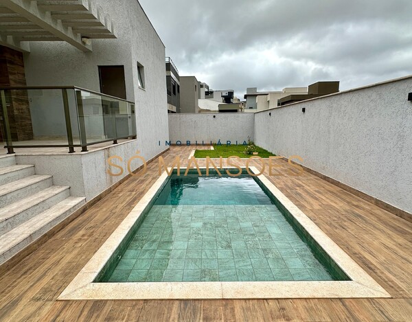 Casa linear de 287m² à venda no Alphaville Lagoa dos Ingleses.