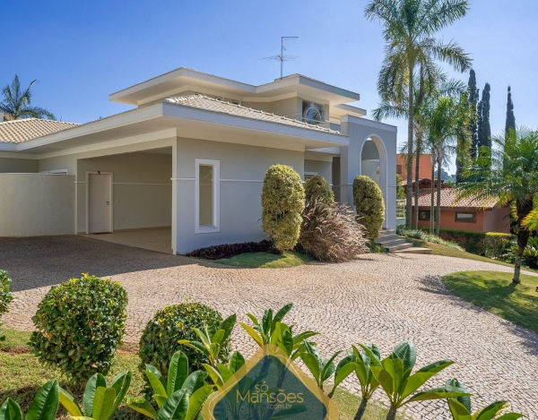 Linda casa  de 408m² à venda no condomínio Village Visconde de Itamaracá - Valinhos/SP.