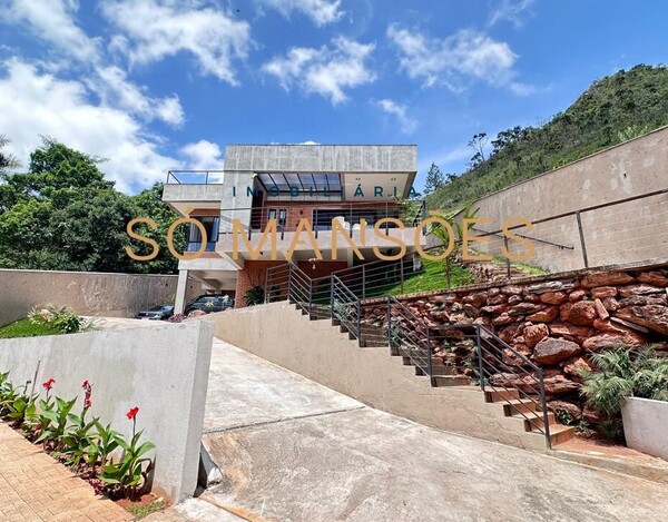 LINDÍSSIMA CASA DE 278M² EM CONSTRUÇÃO À VENDA NO CONDOMÍNIO VILLE DE MONTAGNE